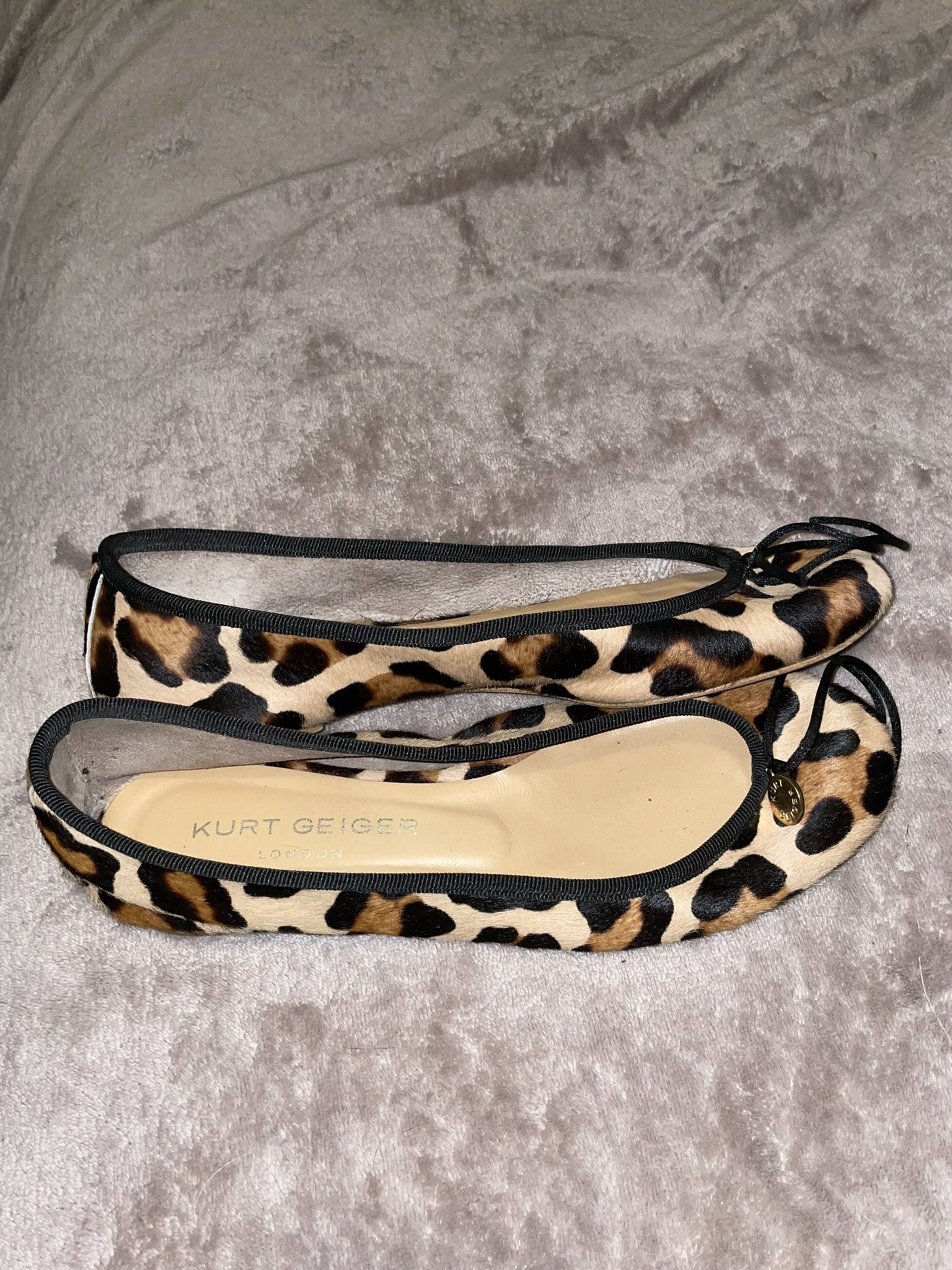 Cheetah Print Flats Kurt Geiger