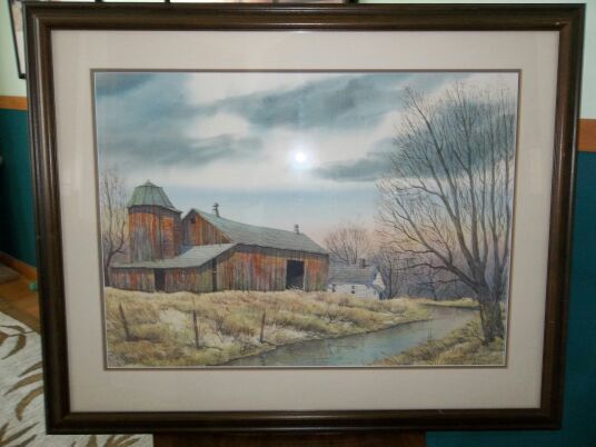Edward Slade original watercolor