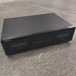 ONKYO Dual Cassette Deck 
