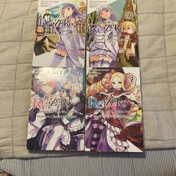 Re:Zero 4 Volumes