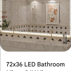 72x36 AMORHO LIGHT BATHROOM