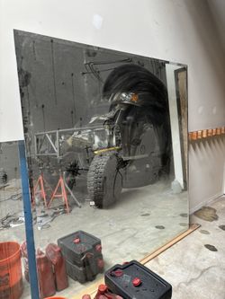 Mirror with 1” bevel 