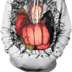 HEROCOS One Punch 3-D Hoodie