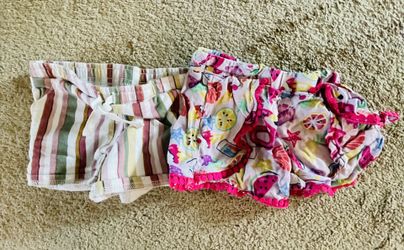 2 Pack Assorted 4T Girl's Shorts