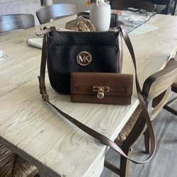Michael Kors Handbag And Wallet 