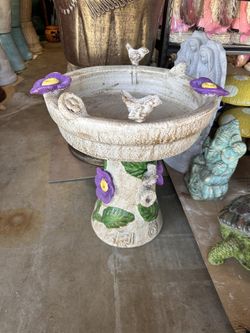 Birdbath Clay 
