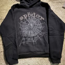 Black Spider Web Hoodie