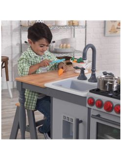 KidKraft Chef's Cook n Create Island Play Kitche for Sale in