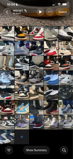 Jordan collection size 12