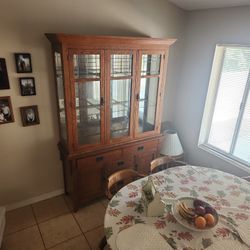 China Cabinet Oakwood