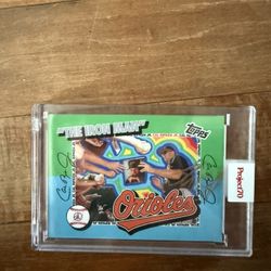 Iron Man Cal Ripken Baseball Card
