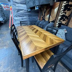 Country Style Dining Room Table Set $699 On Sale Today🔥🔥