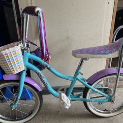 Girls Schwinn Banana Seat Bike 