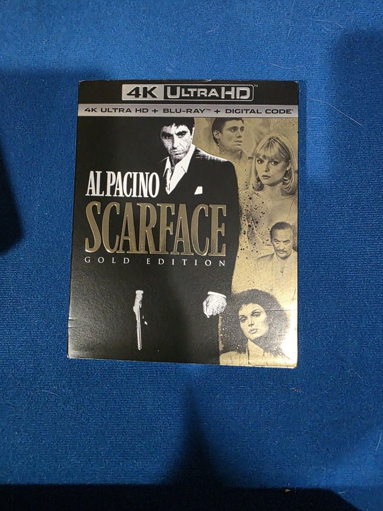Scarface 4k Gold Edition Movie 