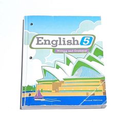 BJU PRESS HOMESCHOOL ENGLISH 5
