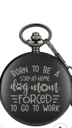 Dog Mom Pocket Watch