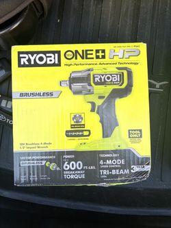 Ryobi 18V ONE+ HP Brushless 1/2" Impact Wrench