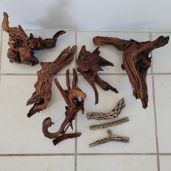 Wood, Cholla and Natural Driftwood