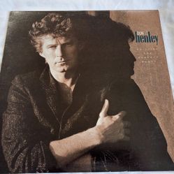 Don Henley Building the Perfect Beast LP Vinyl Record 1984