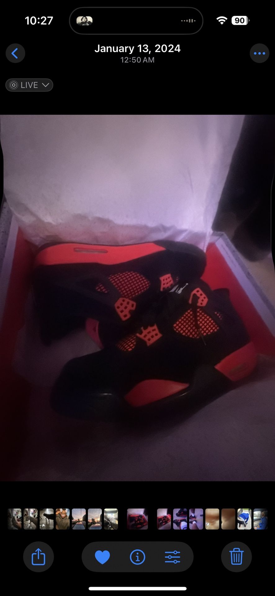 Jordan 4 Red Thunder
