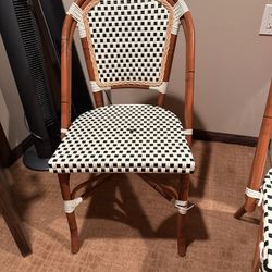 Four Bistro Chairs