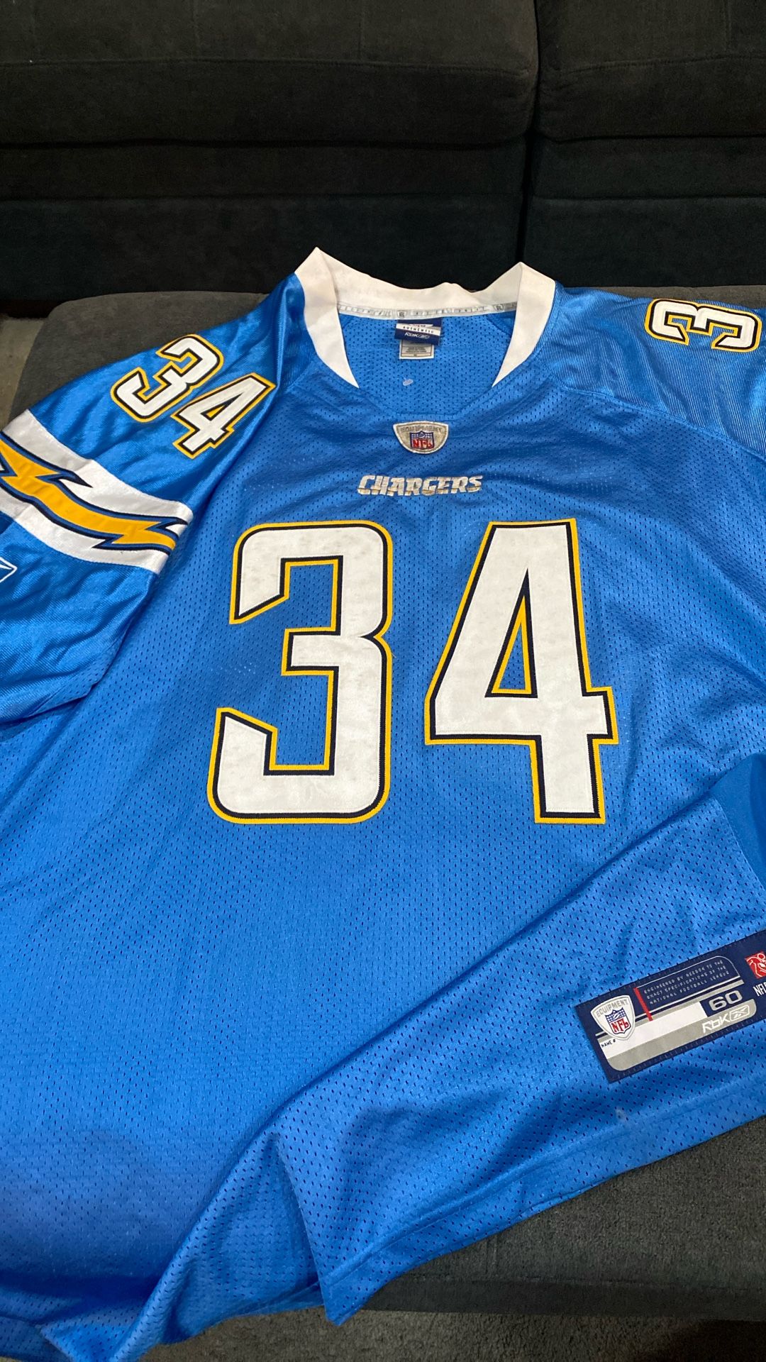Chargers NFL Jersey/ #34 Pinnock