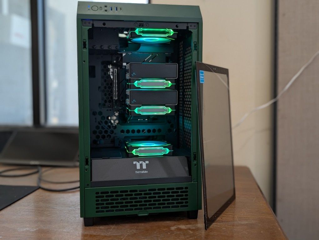 AMD Ryzen 5 7600x ITX RGB Desktop PC Computer Build
