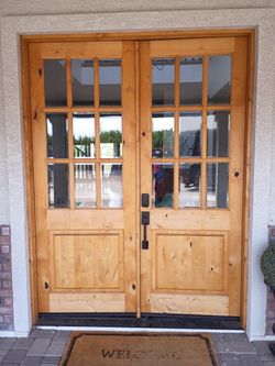 Exterior Double Door