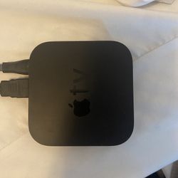 Apple TV w/ Remote & cables