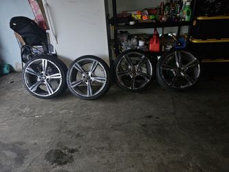 20* Wheels N Tires 5x114