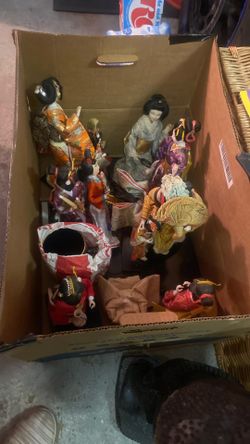 Vintage Handmade Japanese Dolls