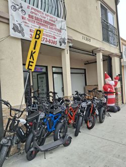 BIG SALES ELECTRIC SCOOTER AND EBIKES 