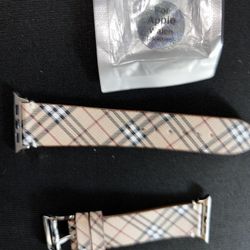 plaid Apple Watch band