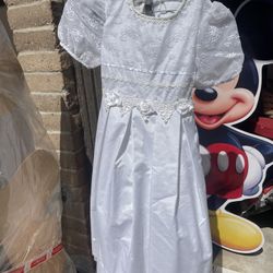 White Dress Size 8