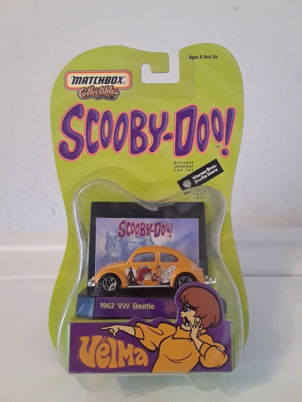 Matchbox Collectibles Scooby Doo Warner Bros. Exclusive 1962 VW Beetle 1:64 Scale Diecast Car