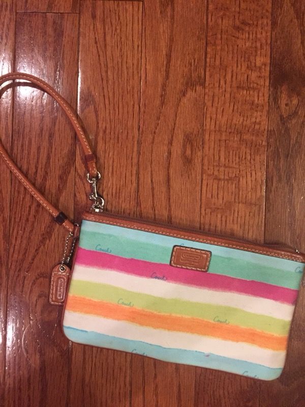 Coach wristlet