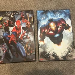 Marvel artwork For Kids Room