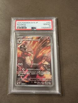 Blaziken #101 Pokemon Japanese Glory Of Team Rocket Psa 10