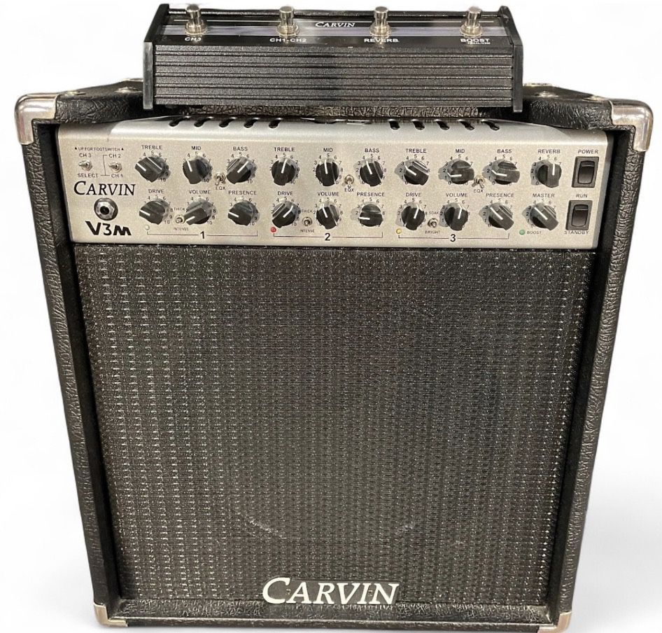🔊 Carvin V3M 3 Channel 50W Tube Guitar Combo — All Tube Tone Monster!
