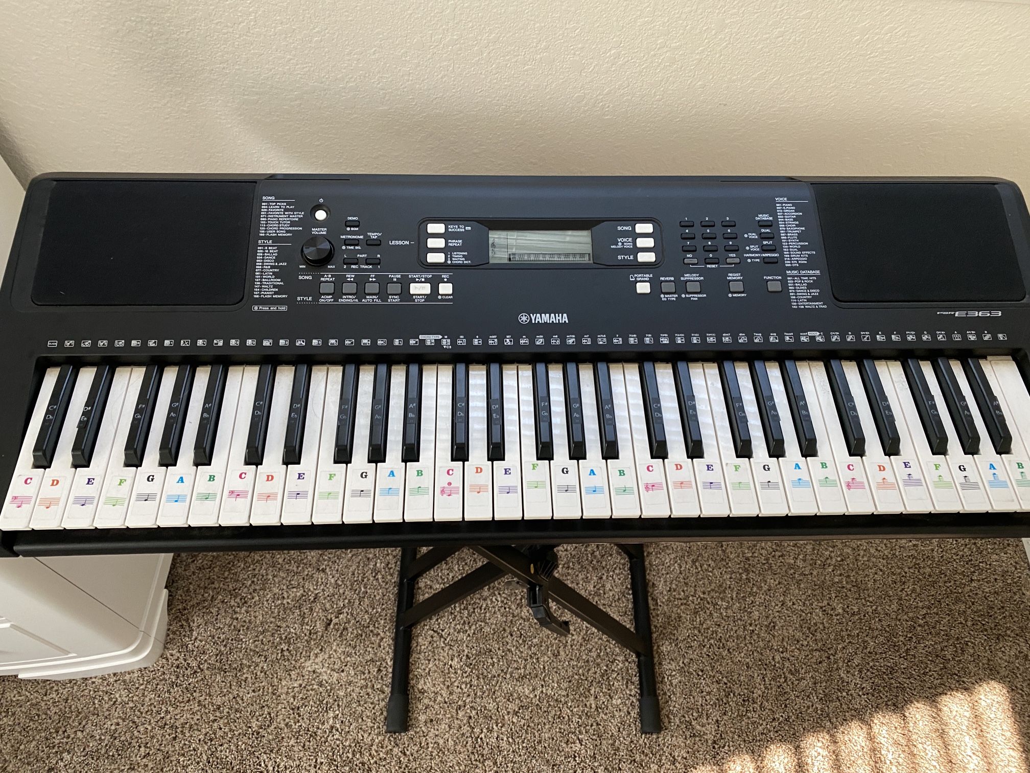 Yamaha psr e363 Keyboard