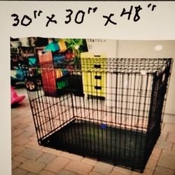 Large Wire Pet Crate Great Condition Cash Only Please