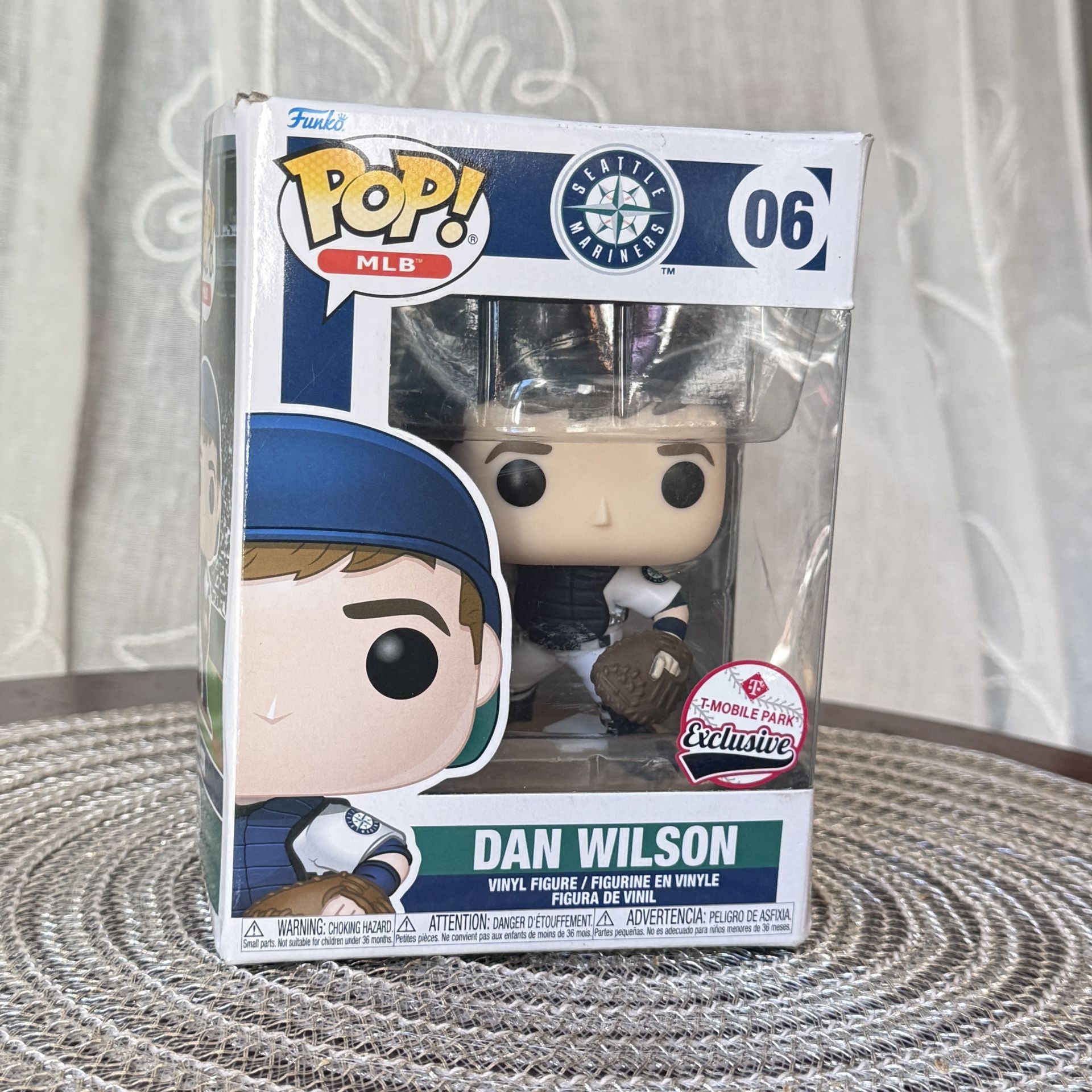 Pop Dan Wilson Funko Exclusive T-Mobile Mariners