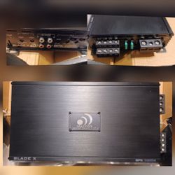 MASSIVE Blade X 4 Channel 1000 Watts Amplifier