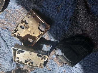 Twin cam rocker box lowers chrome