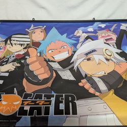 Soul eater anime wall scroll