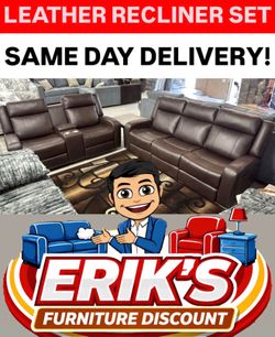 NEW RECLINER SOFA AND LOVESEAT