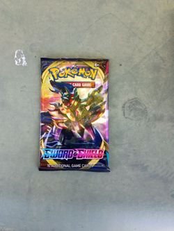 10 packs of  Pokemon Sword & Shield