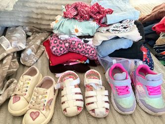 Girl clothes and shoes