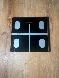 Digital Bathroom Scale – High Precision LCD Display (396 lb Capacity)