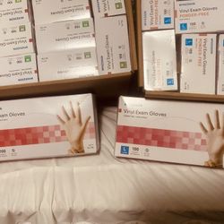 😍😍😍20 boxes for 100!!!👏—single boxes of each size- each box has 100 single gloves--medical grade powder free  gloves. —Guantes grado médico—(each 